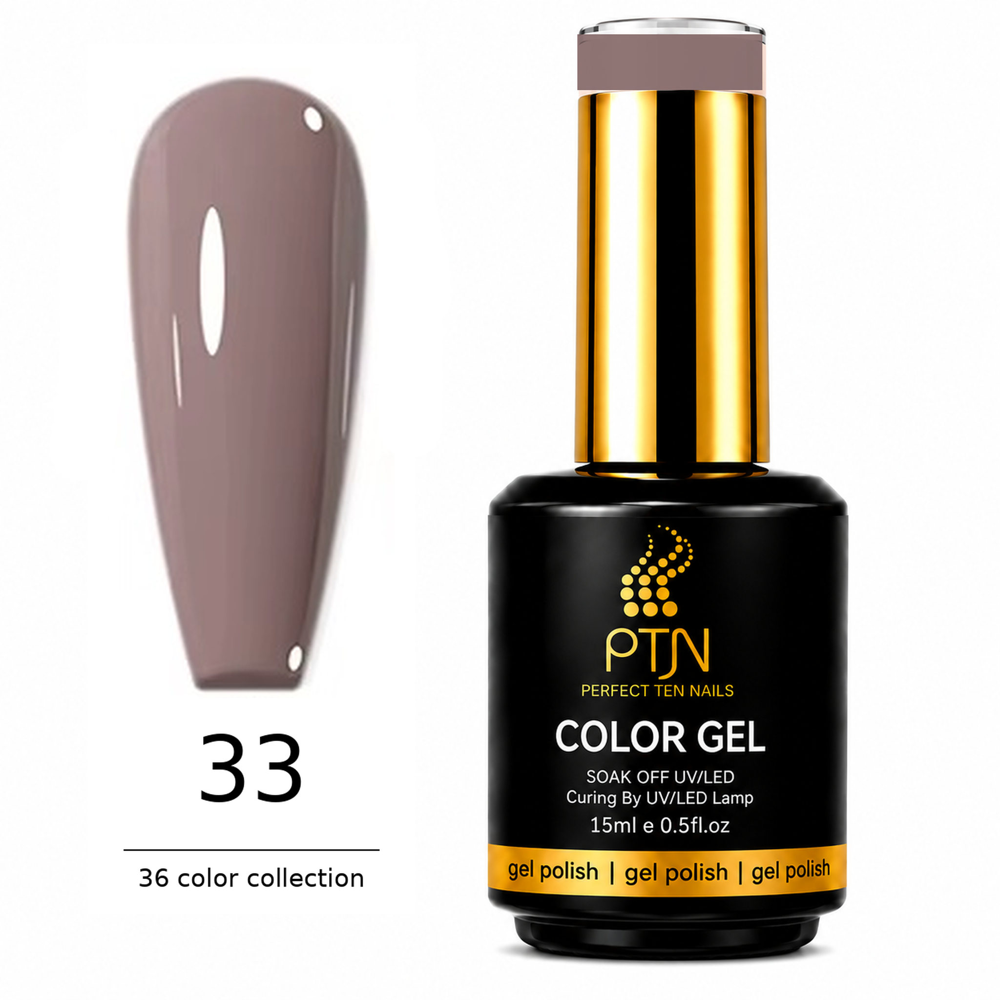 Perfect Ten Nails Autum/Vinter Series Gellack 15ml
