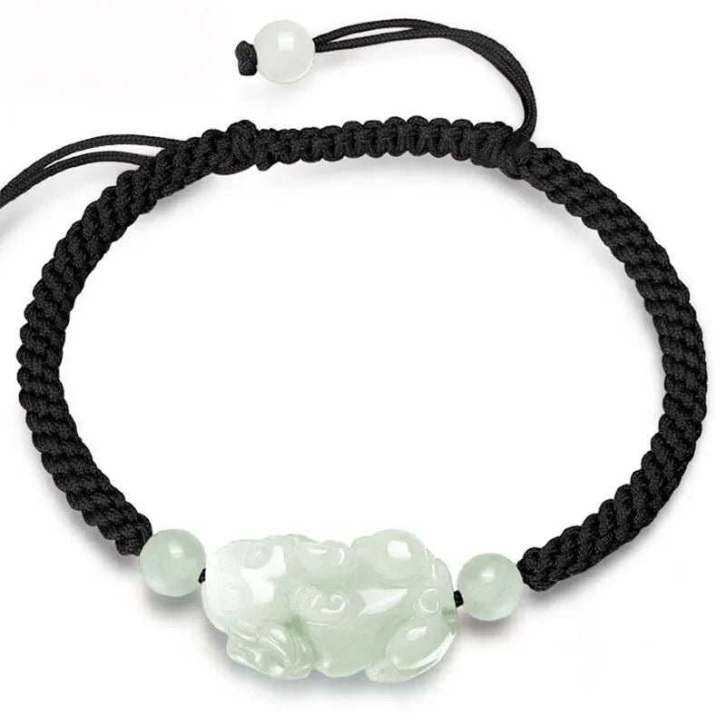 Burmesiska Jade Money Pixiu armband