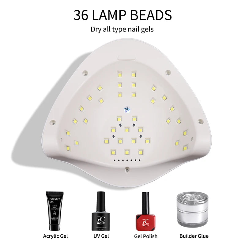 UV Led Nagellampa 80w x 36 lampor