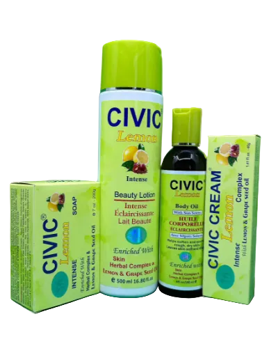 civic Lemon Body Lotion Set