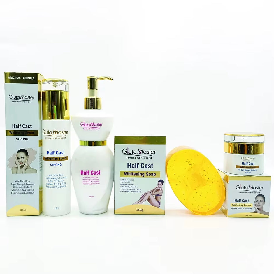 Glauta Master Whitening Body Skin Care Half Cast Set – Beauty 4 Us