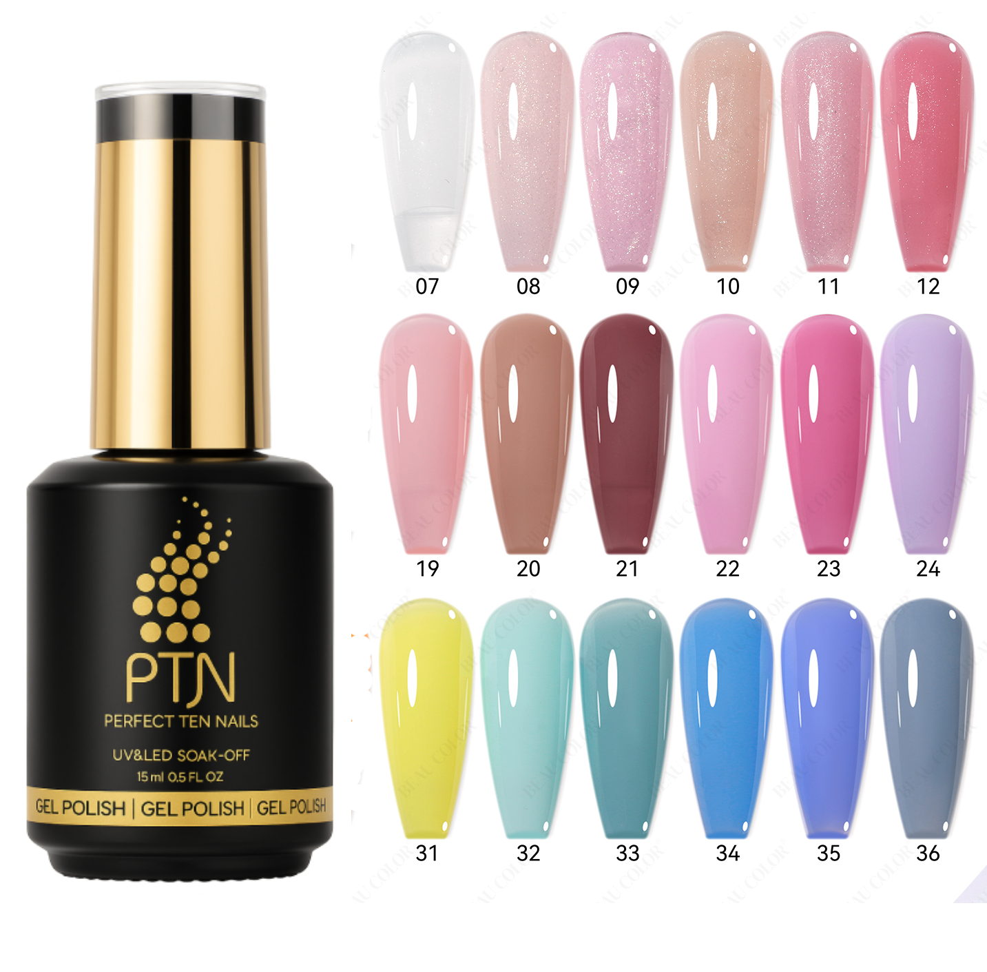 ptn builder gel pastel series