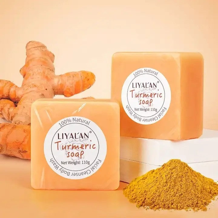 turmeric soap, turmeric tvål